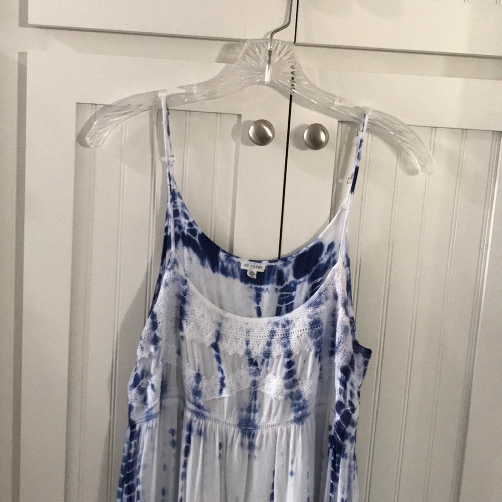 NWOT En crème rayon tie dye dress